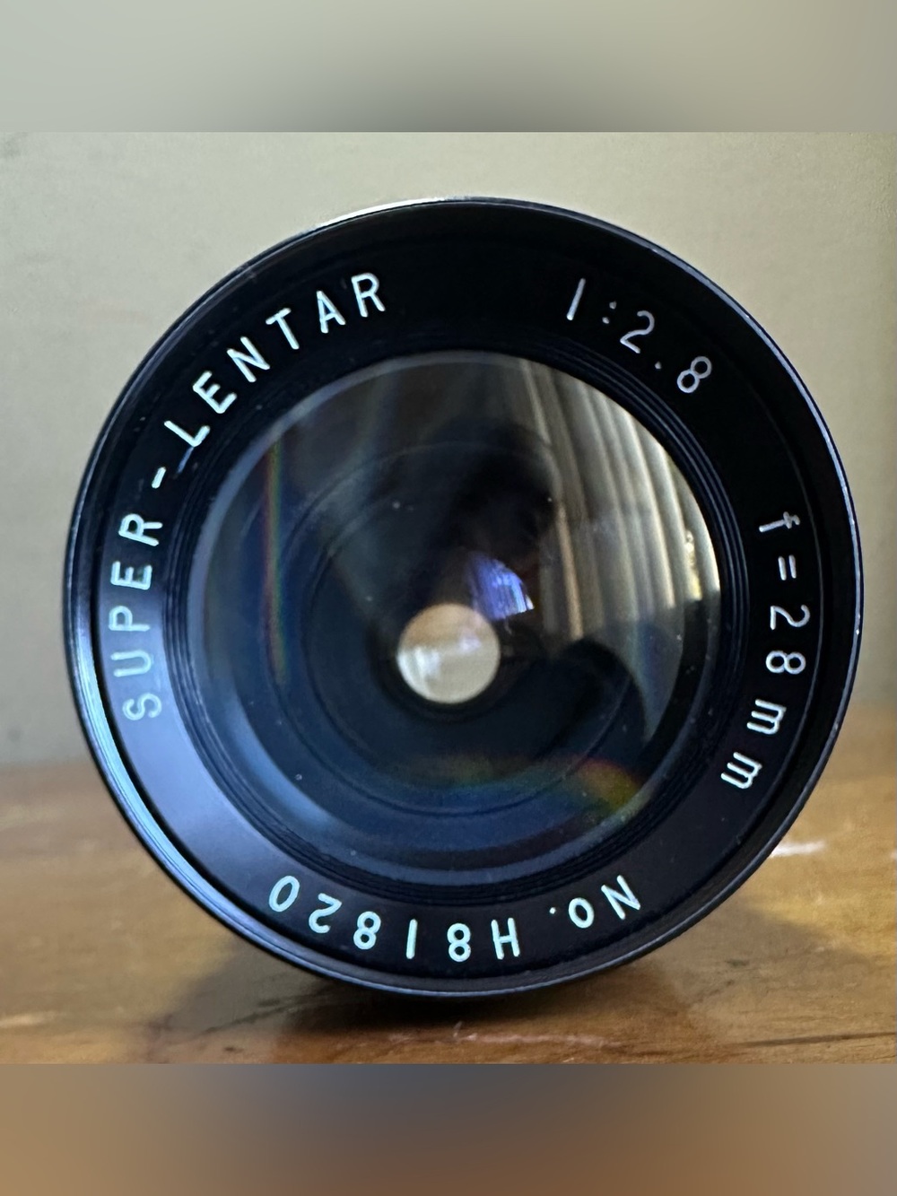 Super-Lentar 28mm f2.8 Wide Angle SLR Manual Wide Angle Camera w/ Case Japan